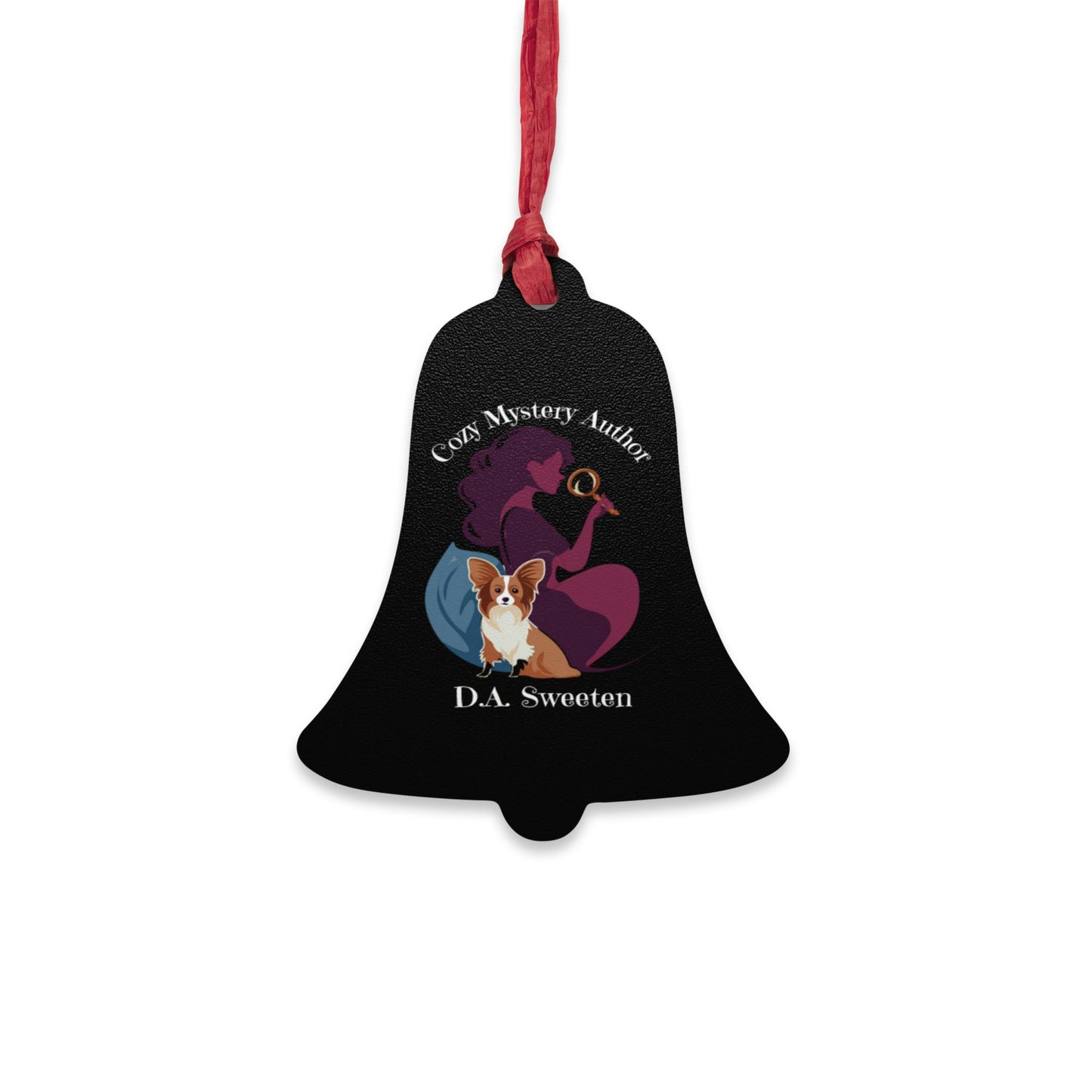 D.A. Sweeten Cozy Mystery Wooden Ornament for Holiday Cheer, Personalized Home Decor, Gift for Christmas, Engagement, Family Celebrations