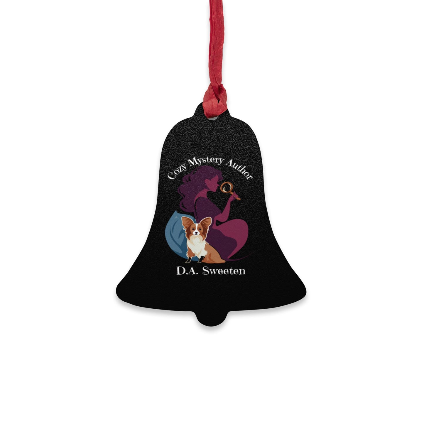 D.A. Sweeten Cozy Mystery Wooden Ornament for Holiday Cheer, Personalized Home Decor, Gift for Christmas, Engagement, Family Celebrations