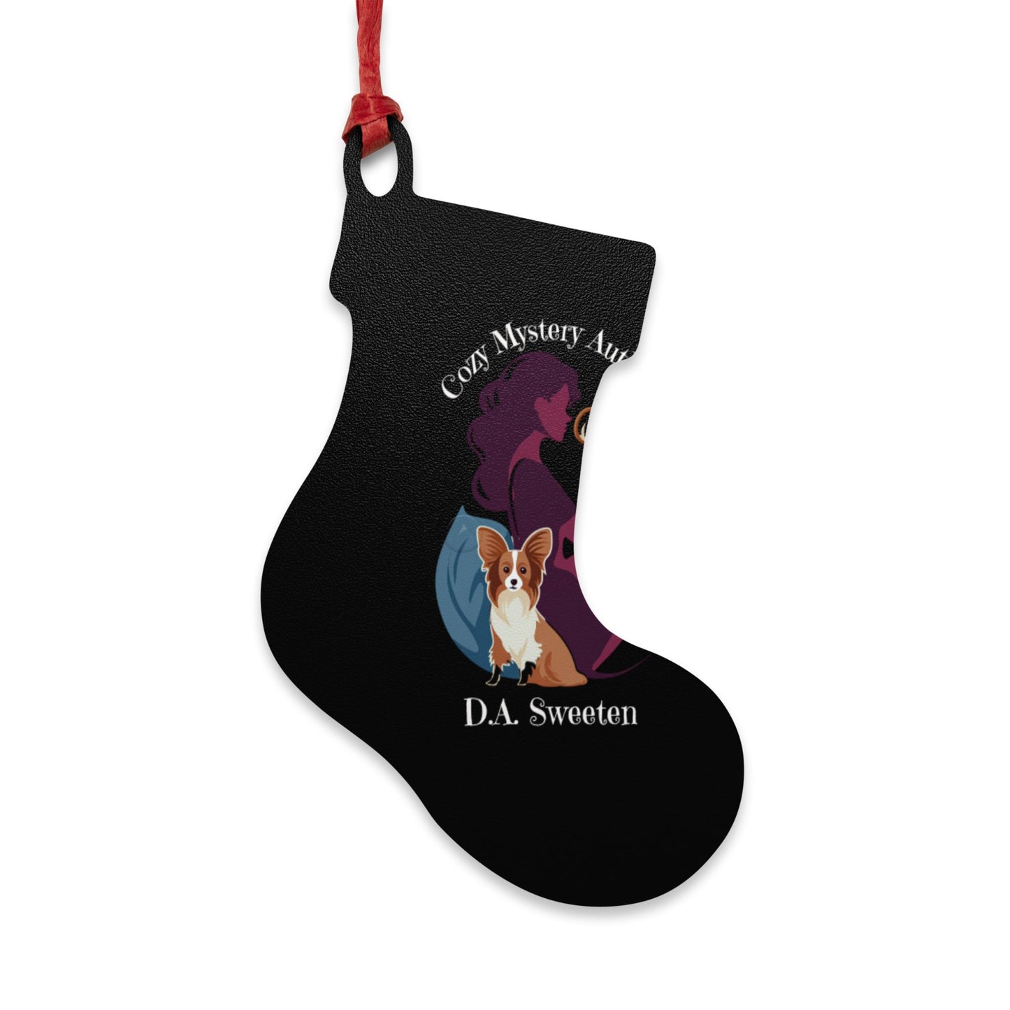D.A. Sweeten Cozy Mystery Wooden Ornament for Holiday Cheer, Personalized Home Decor, Gift for Christmas, Engagement, Family Celebrations