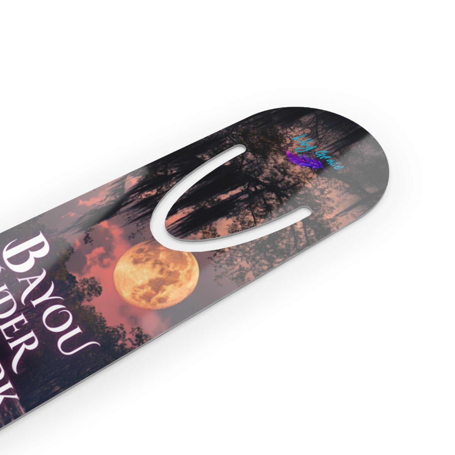 Bayou Under the Dark Moon Aluminum Bookmark – Whispers of the Quarter Collection
