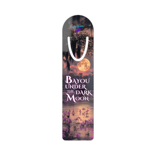 Bayou Under the Dark Moon Aluminum Bookmark β Whispers of the Quarter Collection