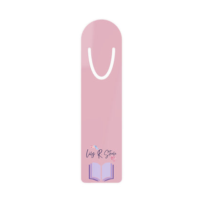 Lily R. Steele Signature Blush Bookmark for Book Lovers