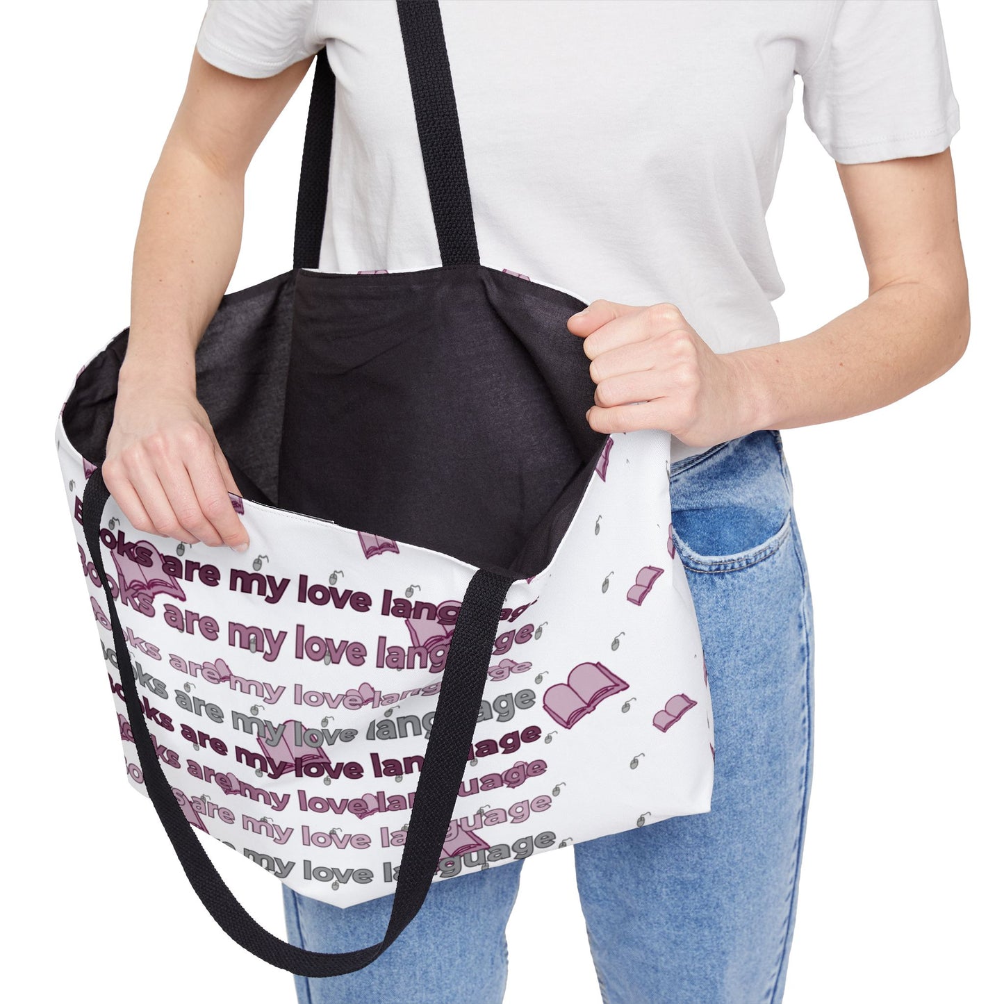 Books Are My Love Language – Weekender Tote Bag