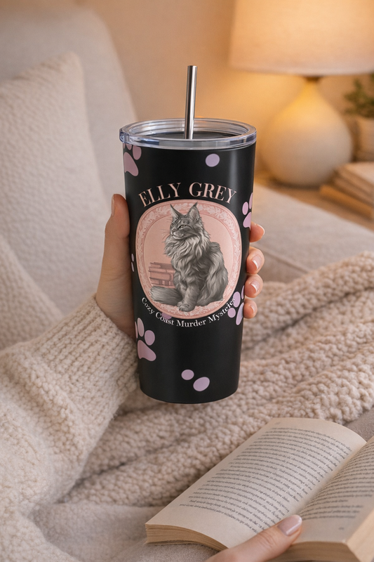 Paws, Pages & Plot Twists - Tumbler 20oz