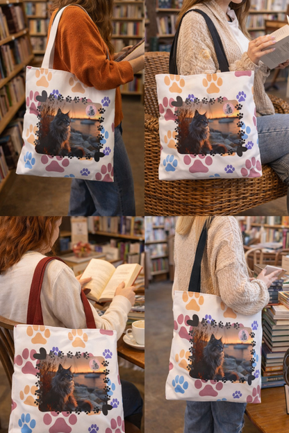 Paws & Paperbacks Tote