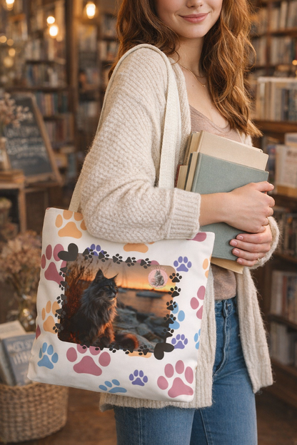 Paws & Paperbacks Tote