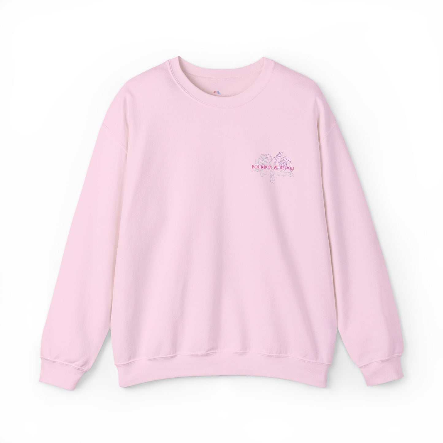 Bourbon & Blood Roses Crewneck Sweatshirt